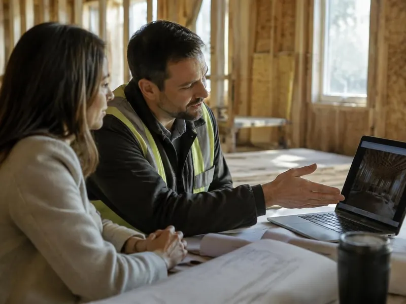 Informe general de obra: mostrarle al cliente el avance real por rubro